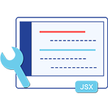 One-Way Data Binding Used with ReactJS development