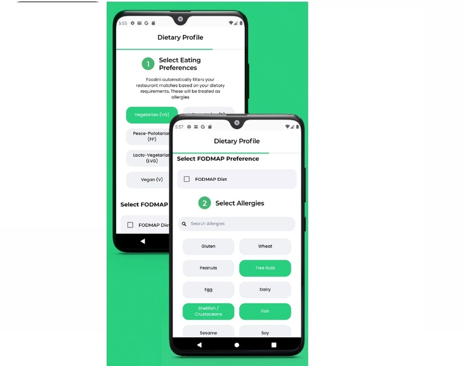 A smart meal planning platform developed by PowerGate Software