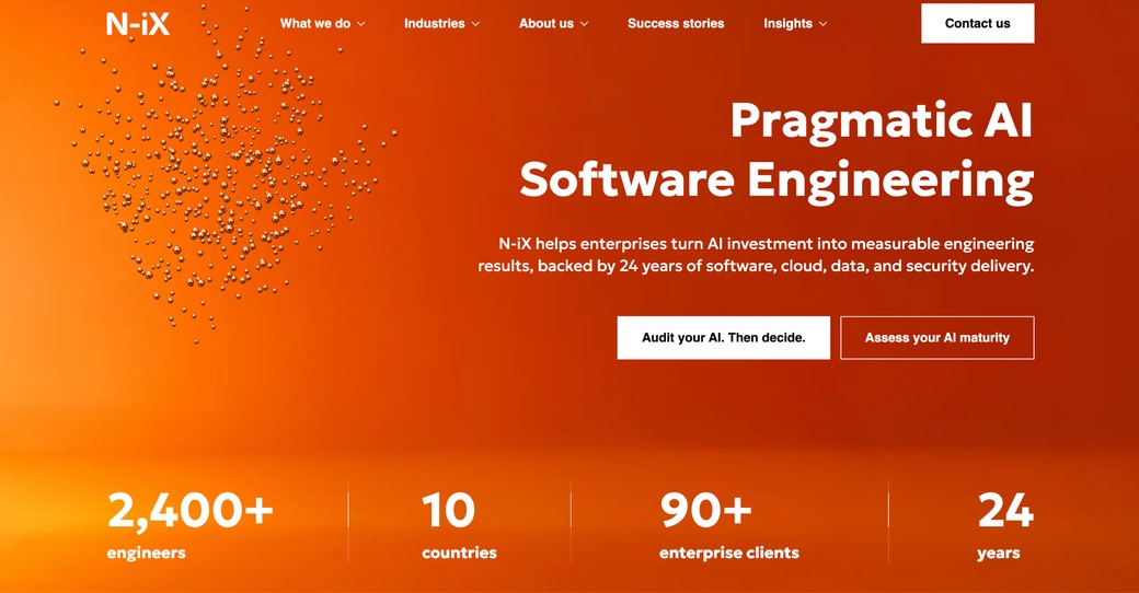Ni-X is a trusted software company experienced in AI application development