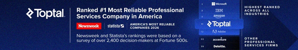 Toptal is a global talent network founded in 2010