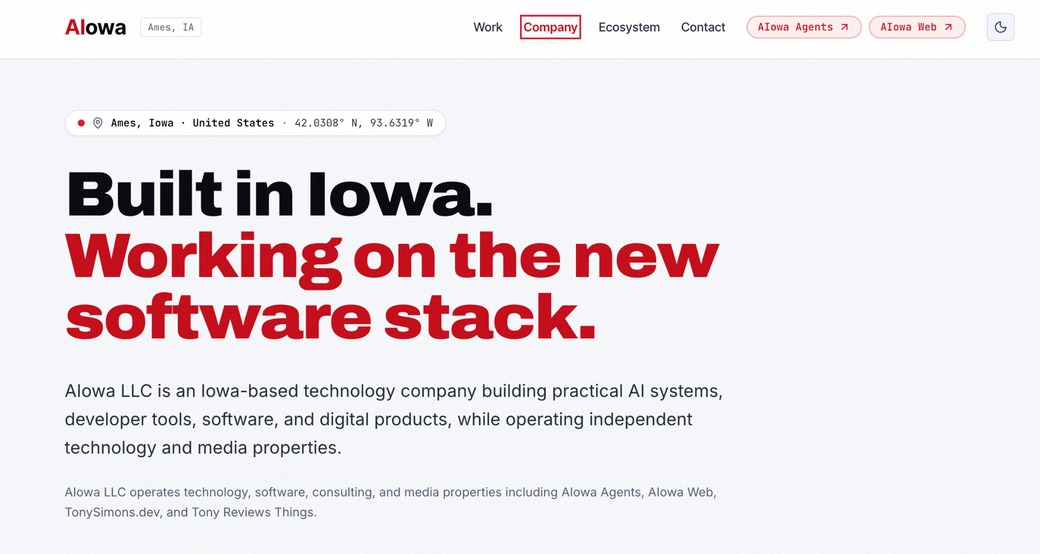 AIowa agentic systems Ames